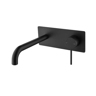 Bella Vista Mica Wall Spout Combo Black - Sydney Home Centre