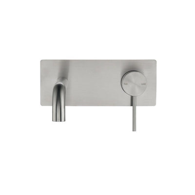 Bella Vista Mica Wall Spout Combo Brushed Nickel - Sydney Home Centre