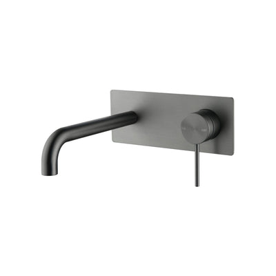 Bella Vista Mica Wall Spout Combo Gun Metal - Sydney Home Centre