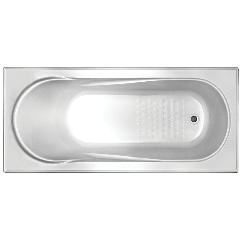 Broadway Bathroom Allura 1530mm Bath White - Sydney Home Centre