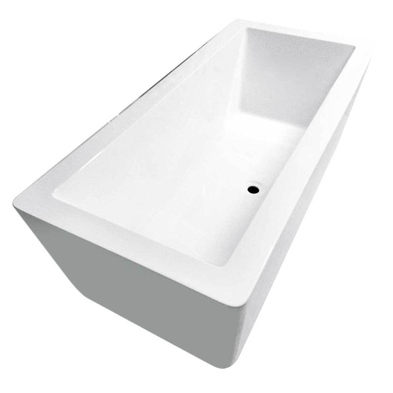 Broadway Bathroom Angulo 1500mm Bath Tub White - Sydney Home Centre