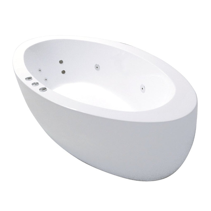 Broadway Bathroom Aplauso 1840mm Spa With Electronic Hot Pump 12 Jets White - Sydney Home Centre