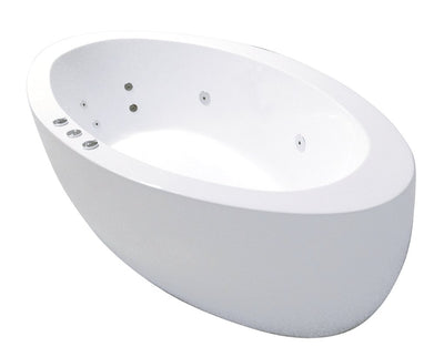 Broadway Bathroom Aplauso 1840mm Spa With Spa Key Remote & Mood Light 12 Jets Black - Sydney Home Centre