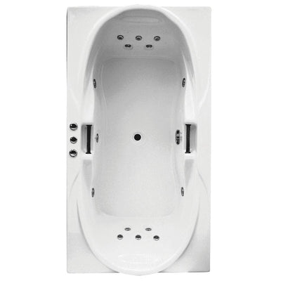 Broadway Bathroom Castilla 1800mm Bath White - Sydney Home Centre