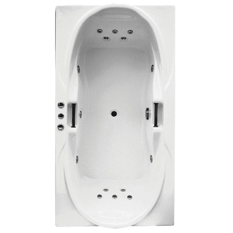 Broadway Bathroom Castilla 1800mm Bath White - Sydney Home Centre