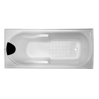 Broadway Bathroom Isabella 1320mm Bath White - Sydney Home Centre