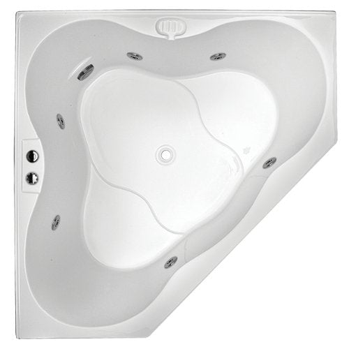 Broadway Bathroom Zamora 1485mm Spa With Electronic Touch Pad 14 Jets White - Sydney Home Centre