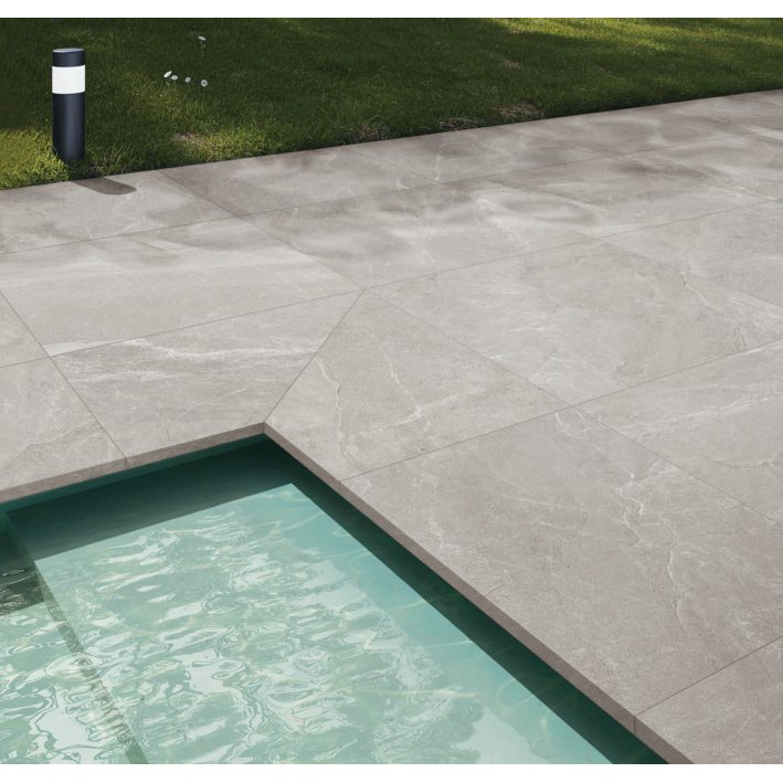 Capri Earl Grey 20mm Paver 600x600 External - Sydney Home Centre