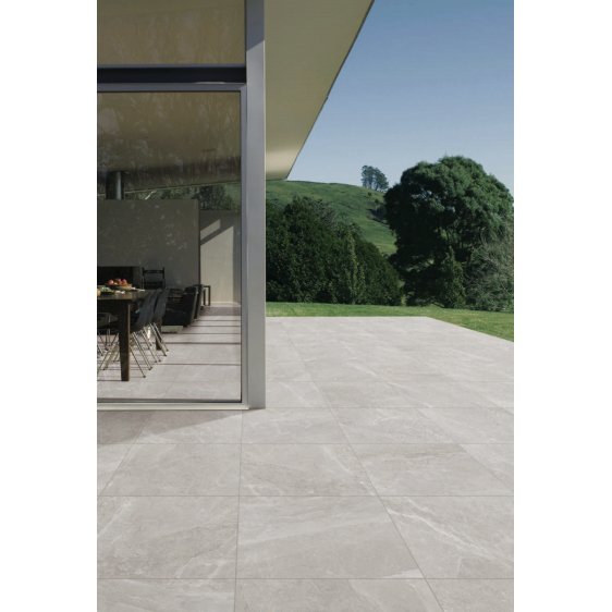 Capri Earl Grey 20mm Paver 600x600 External - Sydney Home Centre