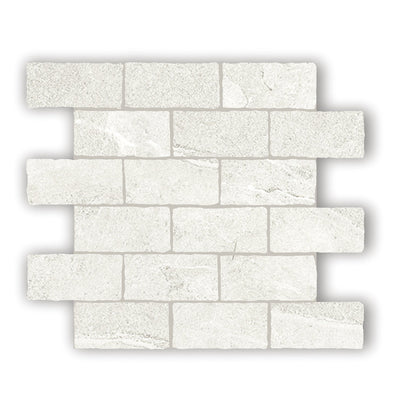 Capri Glacier 299X305 Mosaic SurfaceTec® Tumbled Edge - Sydney Home Centre