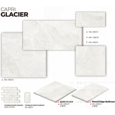 Capri Glacier 300x600 SurfaceTec® - Sydney Home Centre