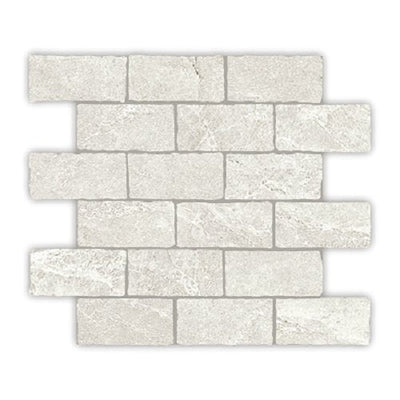 Capri Salt 299X305 Mosaic SurfaceTec® Tumbled Edge - Sydney Home Centre