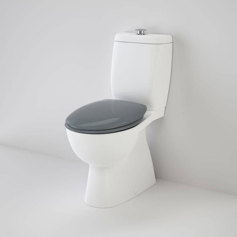 Caroma Caravelle Support Close Coupled Toilet Suite With Double Flap Seat S Trap Anthracite Grey - Sydney Home Centre