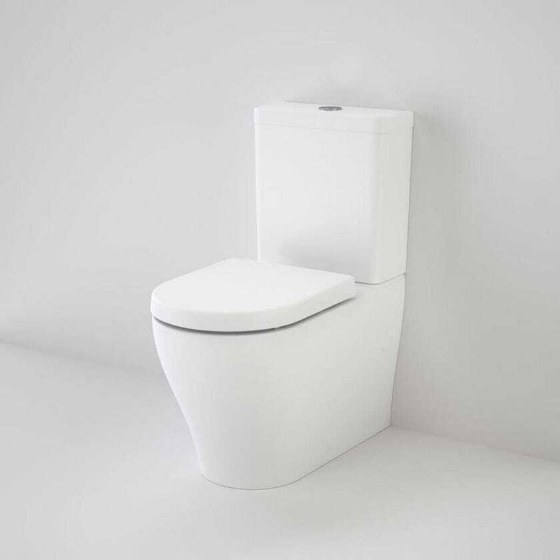 Caroma Luna Cleanflush® Wall Faced 4S BE Toilet Suite White - Sydney Home Centre