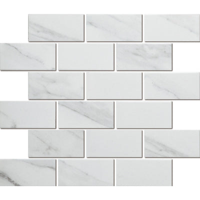 Carrara Look Matte Porcelain Glazed Brickbone - Sydney Home Centre