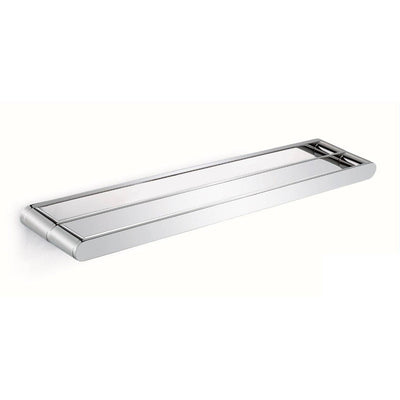 Cee Jay Mosman 600mm Double Towel Rail Chrome - Sydney Home Centre