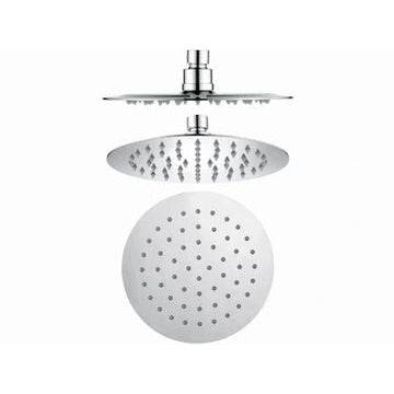 Cee Jay Round 200mm Stainless Steel Shower Head Chrome - Sydney Home Centre