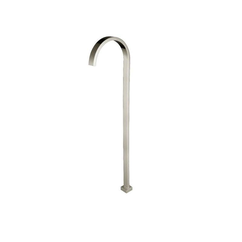 Chao Freestanding Bath Spout Brushed Nickel - Sydney Home Centre