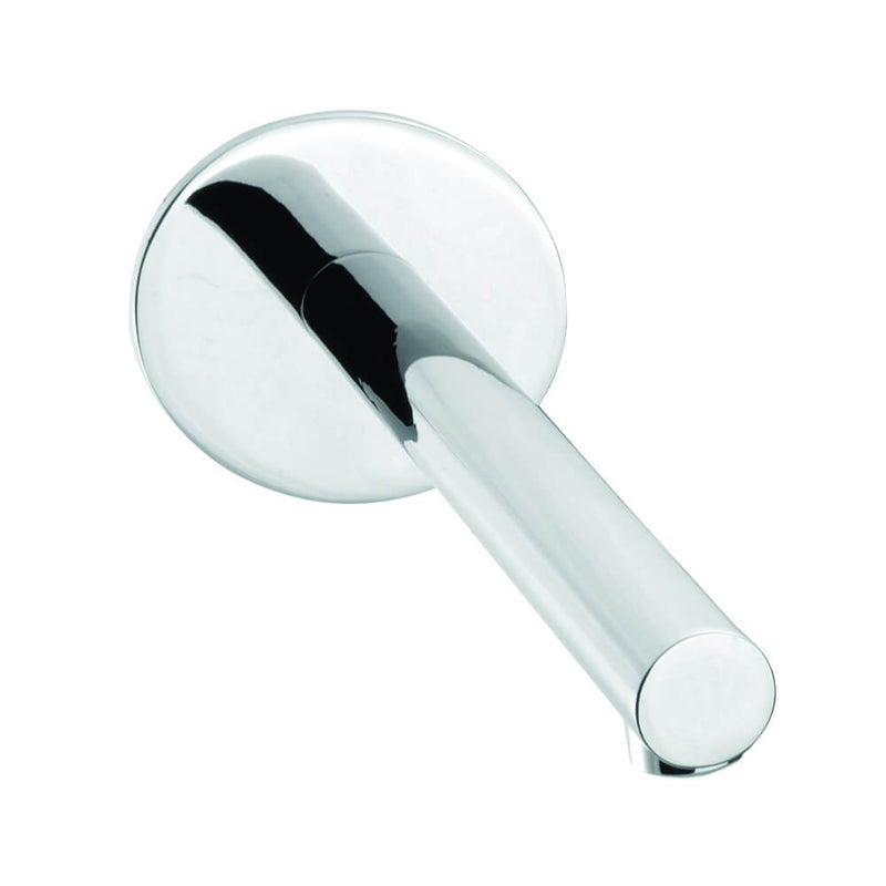 Vale Molla Wall Mounted Round Bath Spout With Oval Plate Luxury Chrome - Sydney Home Centre