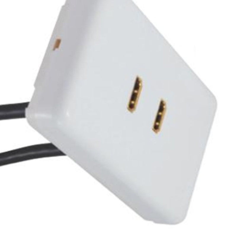 Digihaus Dual HDMI Home Theatre Wall Plate White - Sydney Home Centre