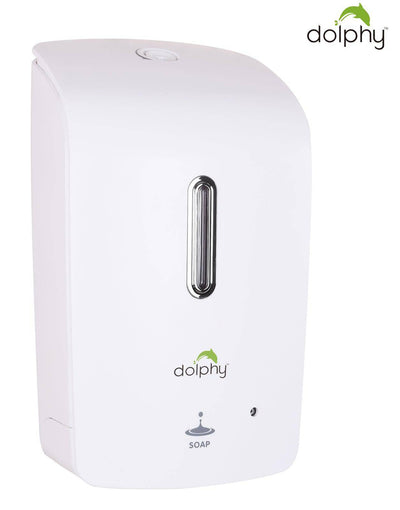 Dolphy 1000ml Automatic Soap-Sanitiser Dispenser White (DSDR0054) - Sydney Home Centre