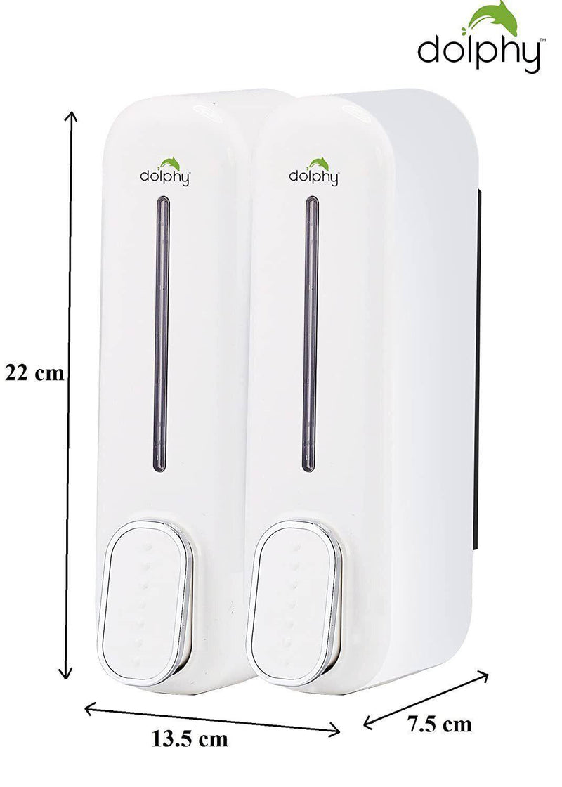 Dolphy 300ml Soap Dispenser White (Set Of 2) - Sydney Home Centre