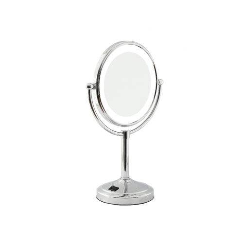 Dolphy 5X LED Magnifying Mirror Tabletop Silver - Sydney Home Centre
