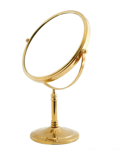 Dolphy 5X Magnifying Mirror Tabletop Gold - Sydney Home Centre