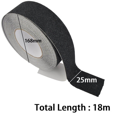 Dolphy Anti-Skid Tape 25mm x 18m Black - Sydney Home Centre