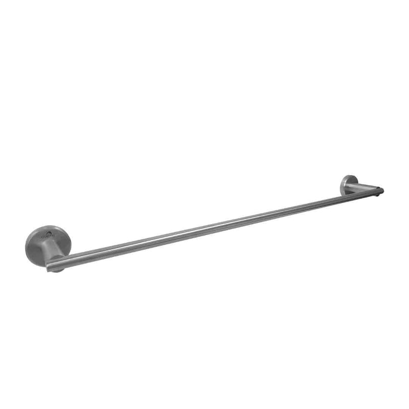 Dolphy Single Towel Rail Silver - Sydney Home Centre