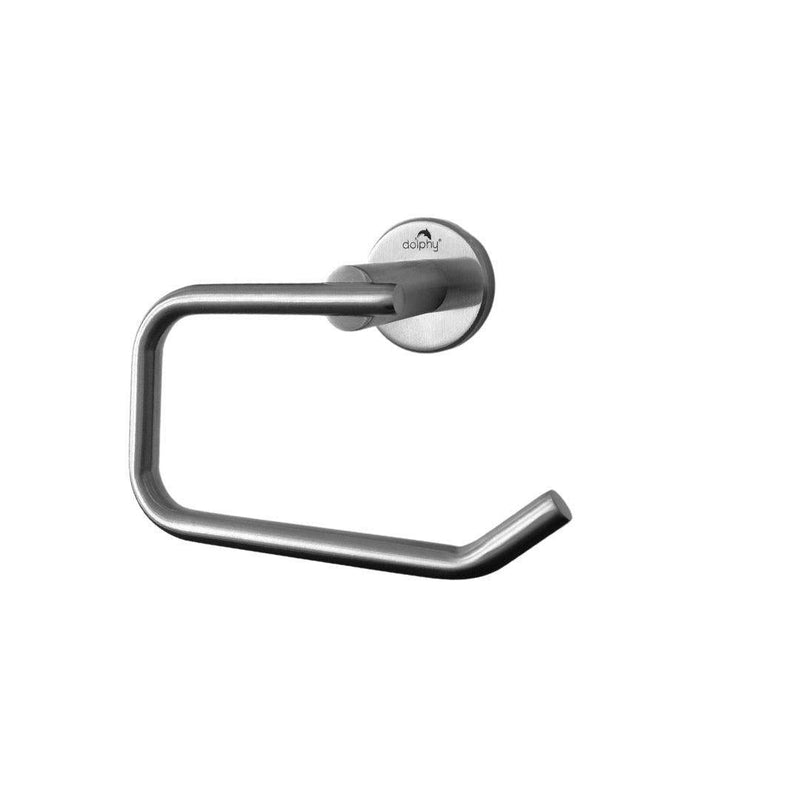 Dolphy Stainless Steel Toilet Roll Holder Stainless Steel Brushed Silver - Sydney Home Centre
