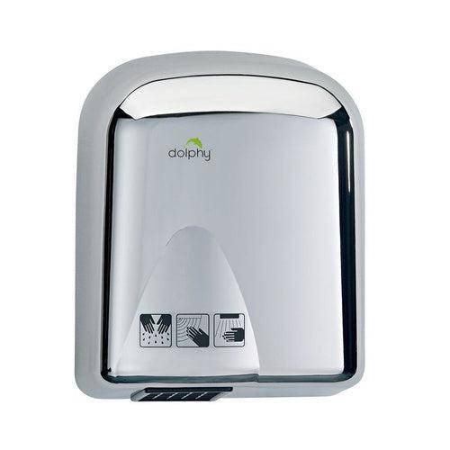 Dolphy Tranquil Stainless Steel Hand Dryer 1650W Gloss Silver - Sydney Home Centre
