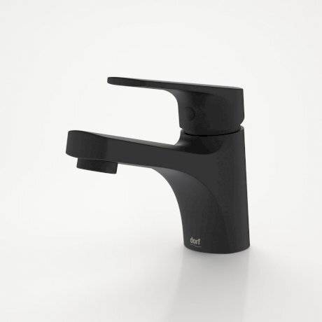 Dorf Kip Basin Mixer Matte Black - Sydney Home Centre