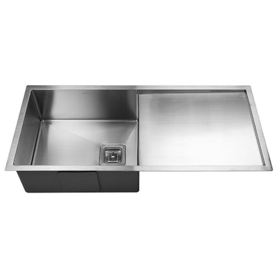 Swedia Dromma 1.5mm Thick Stainless Steel 1000mm Single Bowl Sink - Sydney Home Centre