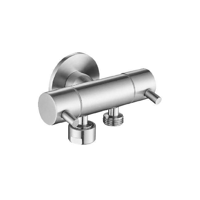 Dual Control Mini Cistern Cock Stainless Steel - Sydney Home Centre