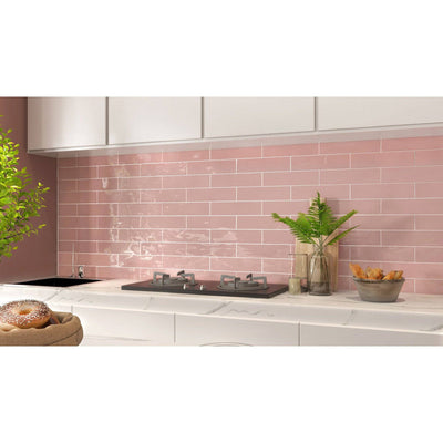 Edge Pink Wave 68x280 Gloss - Sydney Home Centre