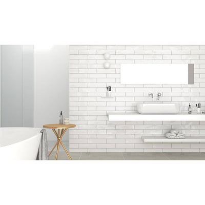 Edge White Wave 68x280 Matte - Sydney Home Centre