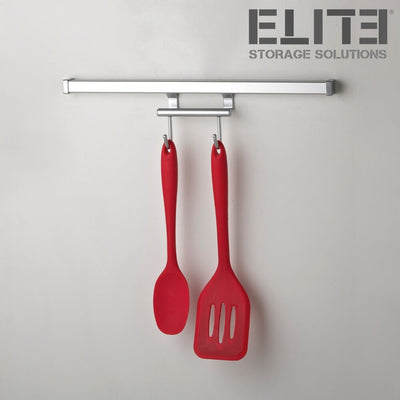 Elite Butler Wall Mounted Double Hanging Hook Chrome - Sydney Home Centre