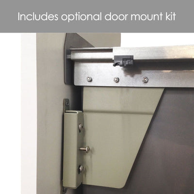 Elite Domestique Bottom Mounted 40L Triple Slide Out Concealed Waste Bin For A 450mm Cabinet Includes Optional Door Bracket Dark Grey - Sydney Home Centre