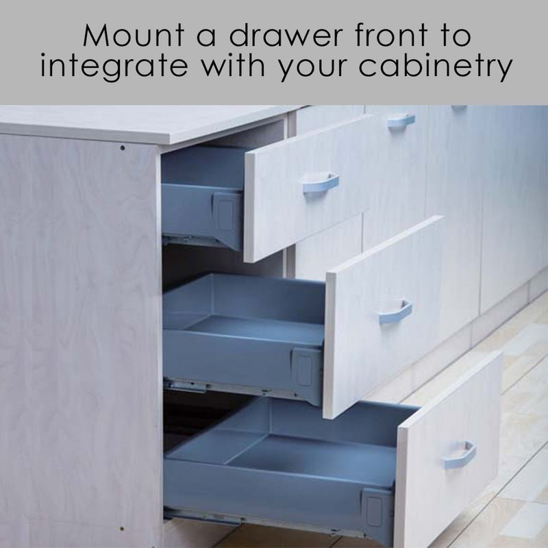 Elite Kitchen Pull - Out Drawer For 400mm Cabinet Grey - Sydney Home Centre