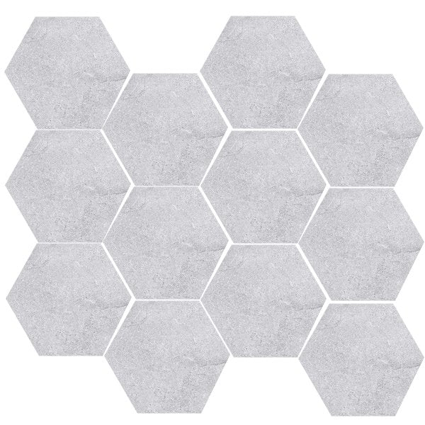 ENZO Cinder Hexagon Mosaic 265X305 SurfaceTec® - Sydney Home Centre