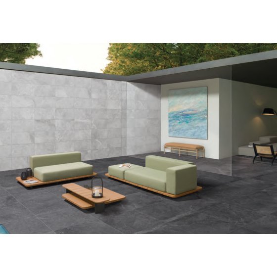 ENZO Coal 20mm Paver 600x600 External - Sydney Home Centre