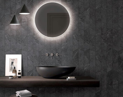 ENZO Coal Chevron 266x73 SurfaceTec® - Sydney Home Centre