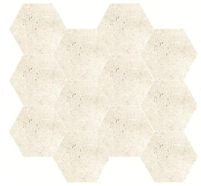 ENZO Sand Hexagon Mosaic 265X305 SurfaceTec® - Sydney Home Centre