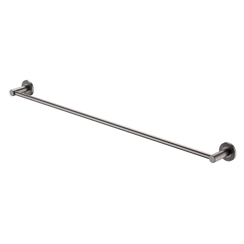 Fienza Axle 900mm Single Towel Rail Gun Metal - Sydney Home Centre