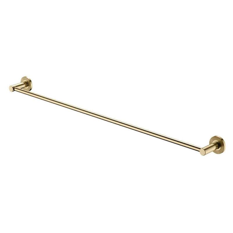 Fienza Axle 900mm Single Towel Rail Urban Brass - Sydney Home Centre