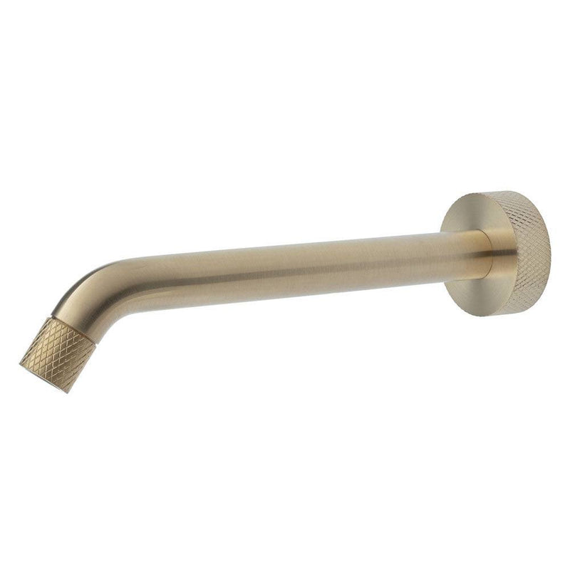 Fienza Axle Bath / Basin 220mm Wall Outlet Urban Brass - Sydney Home Centre