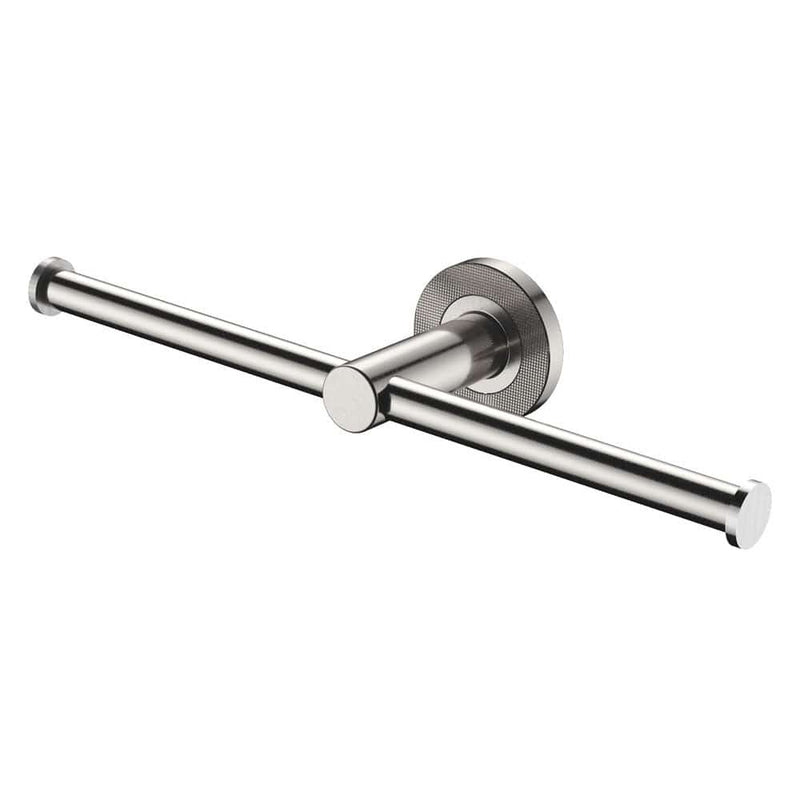 Fienza Axle Double Roll Holder Brushed Nickel - Sydney Home Centre