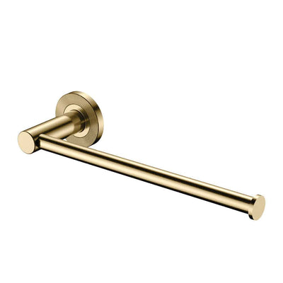 Fienza Axle Dual Purpose Towel Rail / Roll Holder Urban Brass - Sydney Home Centre