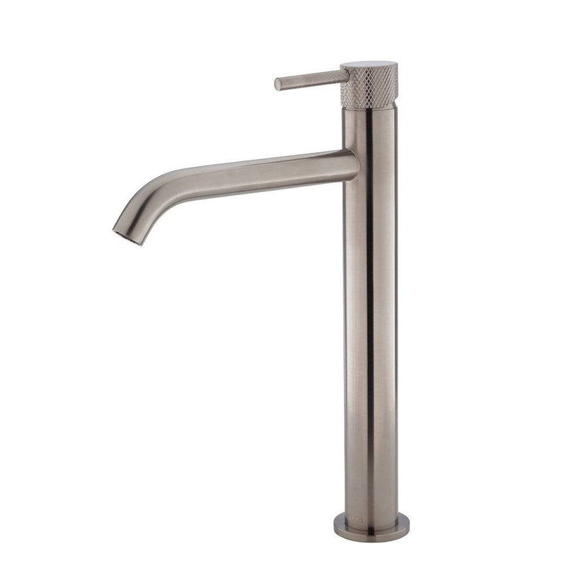 Fienza Axle Tall Basin Mixer Brushed Nickel - Sydney Home Centre
